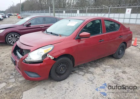 2016 Nissan Versa 1.6 S+ from USA, damaged, VIN 3N1CN7AP4GL846599